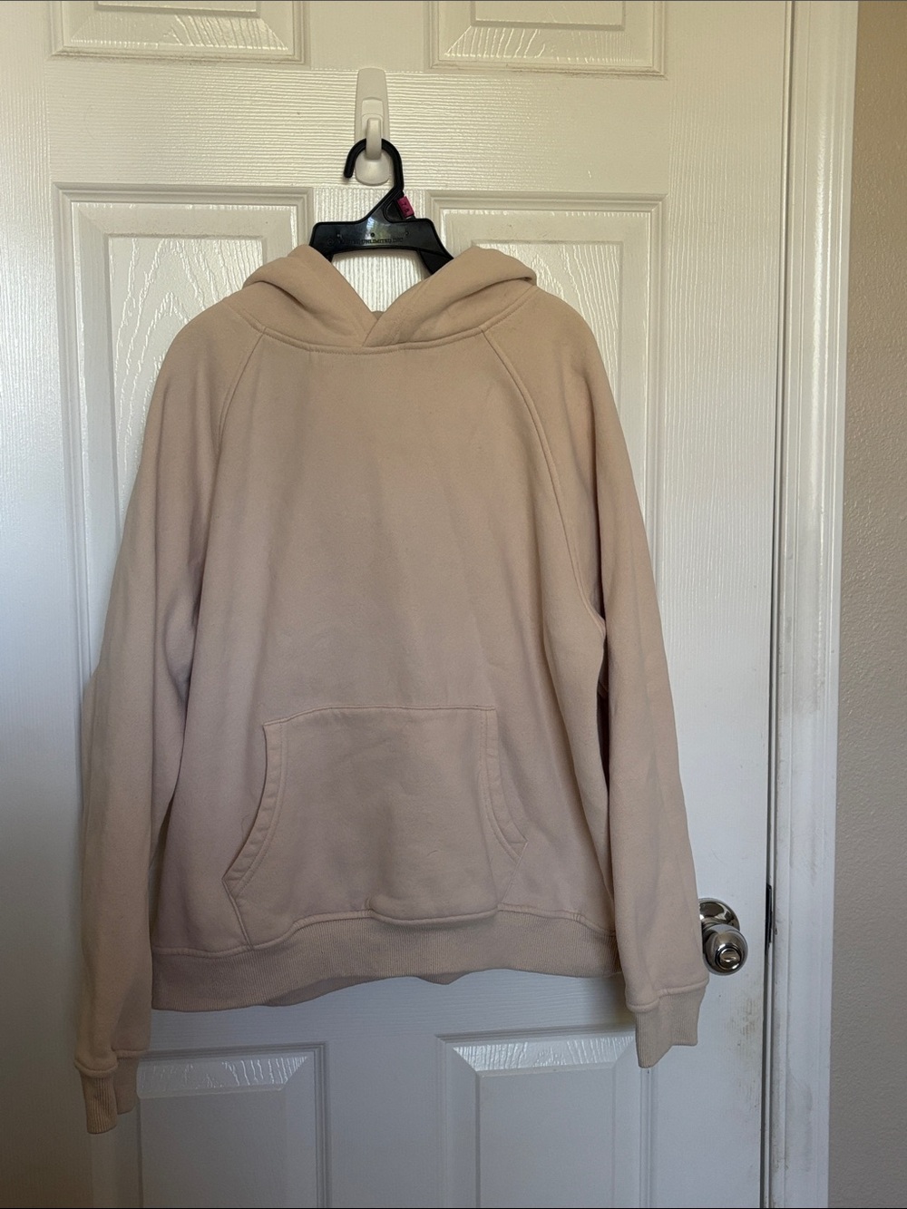 Women’s  Beige Hoodie Sweatshirt - Classic Pullover